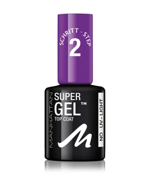 Manhattan Super Gel Top Coat Nagelüberlack · 12 ml