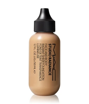 MAC Studio Radiance Face And Body Radiant Sheer Flüssige Foundation · 50 ml · Hellbraun