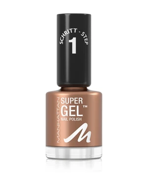 Manhattan Super Gel Nail Polish Nagellack · 12 ml · Hellbraun