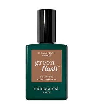 manucurist Green Flash Gel Nagellack · 15 ml · Hellbraun
