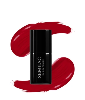 Semilac UV Colours UV Gel Polish Gel Nagellack · 7 ml · Dunkelrot