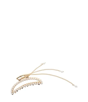 Solida Haarklammer Perlenapplikation, gold Haarspangen · 1 Stk