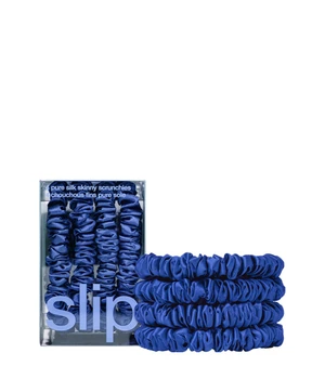 Slip Pure Silk Skinny Scrunchies - Royal Blue Haargummi · 4 Stk
