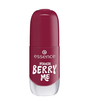 essence gel nail polish Nagellack · 8 ml · Dunkelrot