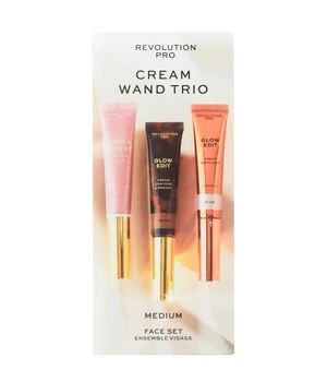 REVOLUTION PRO Cream Face Wand Trio Gesicht Make-up Set · 1 Stk