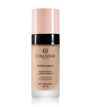 Collistar Make-Up Impeccabile Long Wear Foundation Spf 15 Flüssige Foundation · 30 ml · Hellbraun