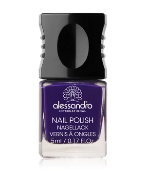 Alessandro Nail Polish Colour Explosion Small Nagellack · 5 ml · Schwarz