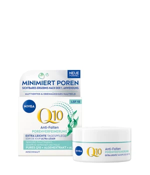 NIVEA Q10 Anti-Falten Power Porenverfeinernde Tagespflege LSF 15 Tagescreme · 50 ml