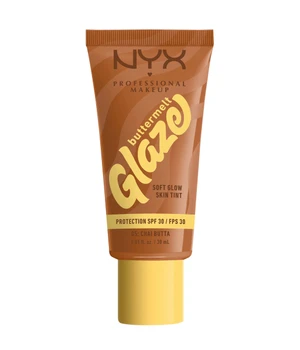 NYX Professional Makeup Buttermelt Glaze Soft Glow Skin Tint SPF 30 Flüssige Foundation · 30 ml · Braun