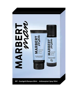 Marbert Man Classic Steel Blue Antitranspirant & Duschgel Körperpflegeset · 1 Stk