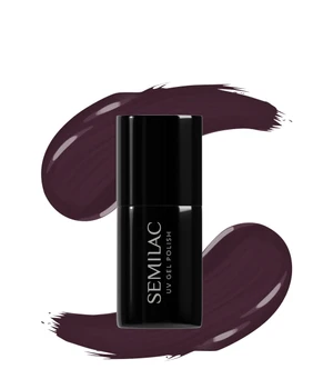Semilac UV Colours UV Gel Polish Gel Nagellack · 7 ml · Schwarz