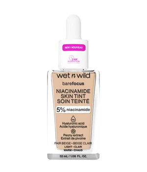 wet n wild Bare Focus Niacinamide Skin Tint Flüssige Foundation · 32 ml · Nude