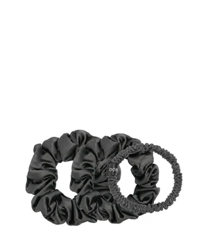 Dore & Rose Scrunchie 1 cm, 2 cm & 3 cm Set Charcoal Haarstylingset · 1 Stk