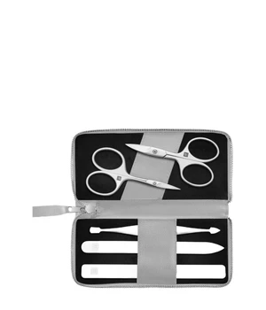 Zwilling Maniküre Pediküre Set 5tlg. mit Kombi-Nagelschere, vegan, grau Nagelpflegeset · 1 Stk