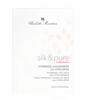 Charlotte Meentzen silk & pure Hydrogel-Augenpads Mit Hyaluron Augenpads · 5 Stk