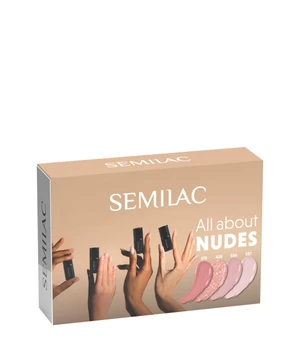 Semilac Colour's Set All About Nudes Nagellack-Set · 1 Stk