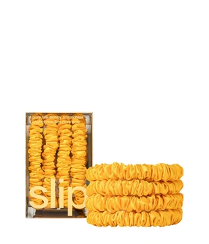 Slip Pure Silk Skinny Scrunchies Golden Haargummi · 4 Stk