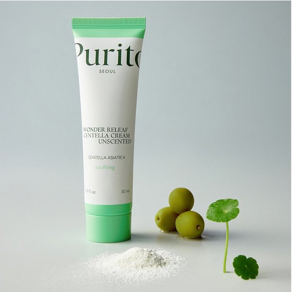 PURITO Wonder Releaf Centella Cream Unscented Gesichtscreme · 50 ml