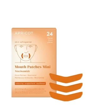 APRICOT Mund Patches mit Niacinamid Mini - skin whisperer Lippenpad · 24 Stk