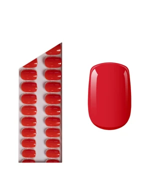 Miss Sophie Press On Nails Lipstick Red Press On Nails Short Square Kunstnägel · 32 Stk