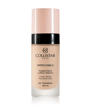 Collistar Make-Up Impeccabile Long Wear Foundation Spf 15 Flüssige Foundation · 30 ml · Grau