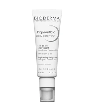 BIODERMA Pigmentbio Daily Care SPF 50+ - aufhellende Tagespflege mit sehr hohem Sonnenschutz bei Pigmentflecken Sonnencreme · 40 ml