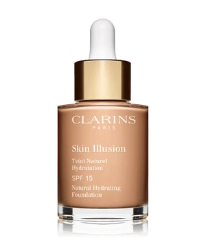 CLARINS Skin Illusion Natural Hydrating SPF 15 Flüssige Foundation · 30 ml · Rosa