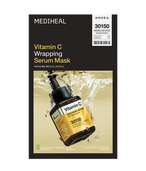 MEDIHEAL Vitamin C Wrapping Serum Mask Brightening Tuchmaske · 1 Stk