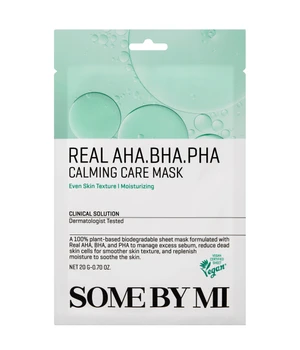Some By Mi Real Care Mask AHA-BHA-PHA Calming Care Mask Tuchmaske · 20 ml