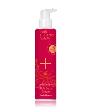 i+m Naturkosmetik Sambia Edition Rich Body Cream Orange Vanille R-PET Bodylotion · 200 ml