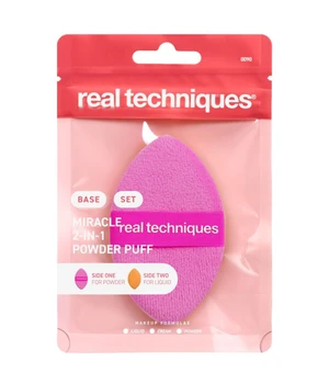 Real Techniques Miracle 2-in-1 Powder Puff Make-Up Schwamm · 1 Stk