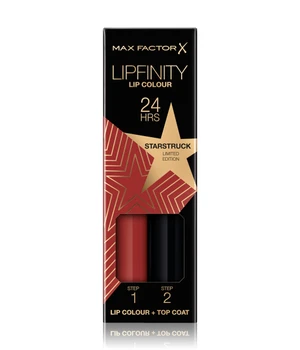 Max Factor Lipfinity Rising Star Collection Liquid Lipstick · 2.3 ml · Dunkelrot