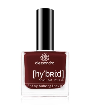 Alessandro Hybrid Nagellack · 8 ml · Schwarz