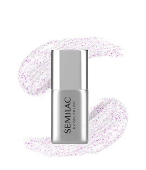 Semilac Top T17 No Wipe UV Gel Polish Top Coat · 7 ml · Creme
