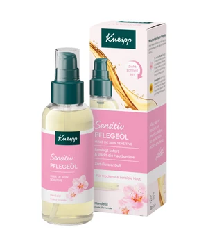 Kneipp Pflegeöl Sensitiv mit hochwertigem Mandelöl - Hautöl für trockene & sensible Haut Körperöl · 100 ml