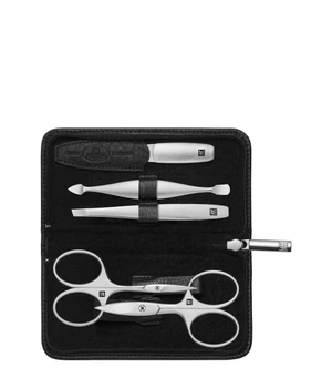 Zwilling Premium Lederetui Black 5tlg Maniküre-Set · 5 Stk