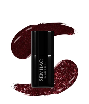 Semilac UV Colours UV Gel Polish Gel Nagellack · 7 ml · Schwarz