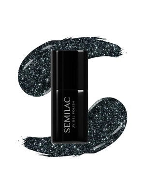 Semilac UV Colours UV Gel Polish Gel Nagellack · 7 ml · Schwarz