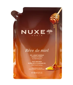 NUXE Rêve de Miel Rückfettendes Reinigungsgel Gesicht & Körper Refill 400 ml Reinigungsgel · 400 ml