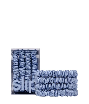 Slip Pure Silk Skinny Scrunchies - Cornflower Haargummi · 4 Stk