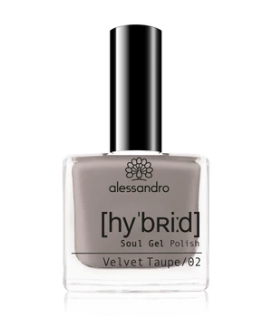Alessandro Hybrid Nagellack · 8 ml · Grau