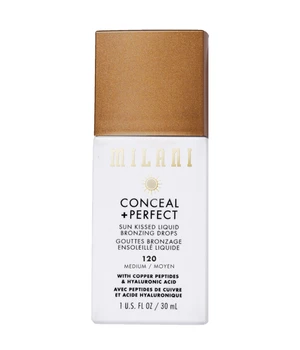 Milani Cosmetic Conceal + Perfect Sun Kissed Liquide Bronzing Drops Bronzer · 30 ml · Braun
