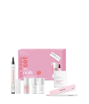 Alessandro Striplac UV Basic Set + Colour Dry Nails Gel Nagellack · 1 Stk