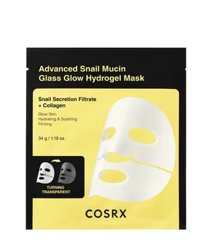 Cosrx Advanced Snail Mucin Glass Glow Hydrogel Mask Tuchmaske · 1 Stk