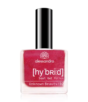 Alessandro Hybrid Nagellack · 8 ml · Dunkelrot