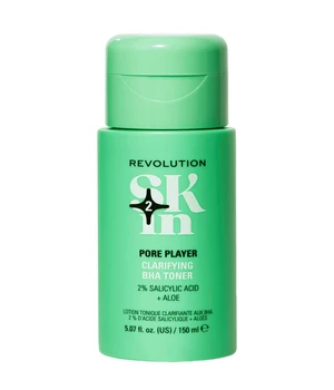 Revolution Skin Pore Player 2% Salicylic Acid & Aloe Clarifying BHA Toner Gesichtswasser · 150 ml