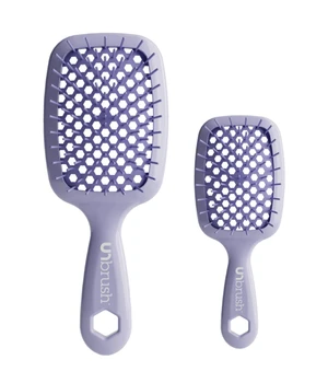 UNbrush Detangling Pastel Duo Set - Lilac Light Purple No Tangle Bürste · 1 Stk