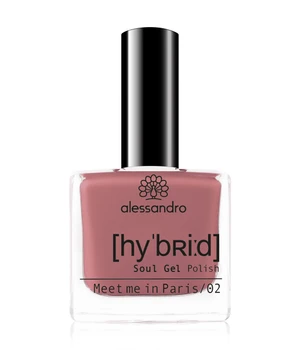 Alessandro Hybrid Nagellack · 8 ml · Hellbraun