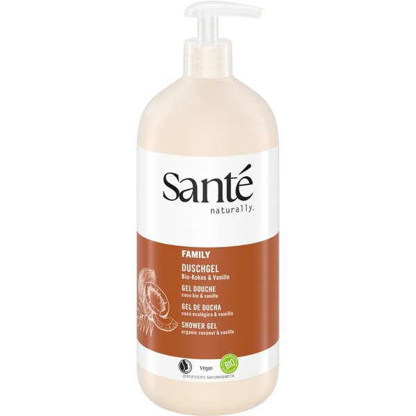 Sante Family Bio-Kokos & Vanille Duschgel · 950 ml