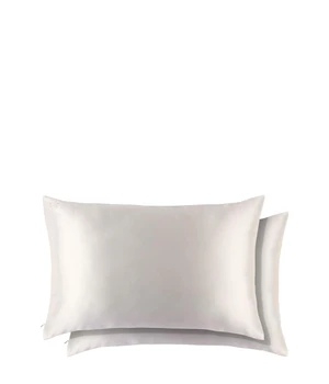 Slip Pure Silk Queen Pillowcase Duo - White Kissen · 2 Stk